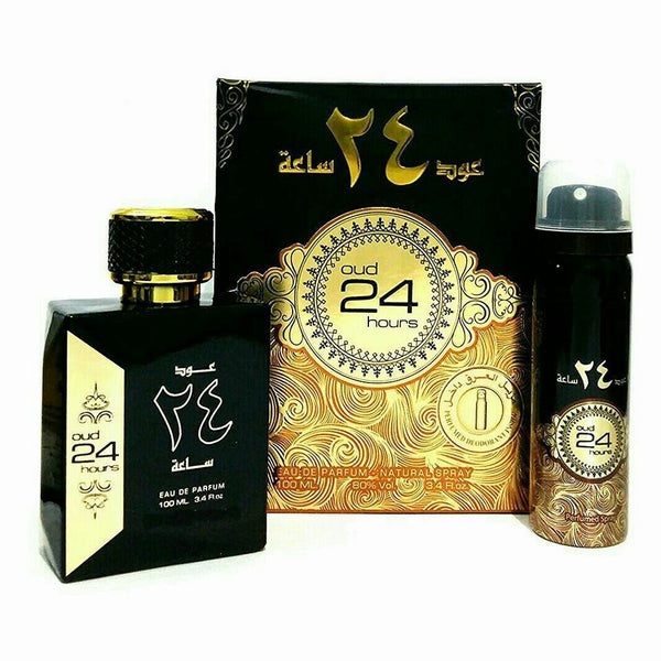 Ard Al Zaafaran Oud 24 Hours EDP (Free Deodorant) for Men and Women 8 ML Decant